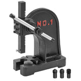 VEVOR Arbor Press, 1 Ton Manual Arbor Press, 5.9 Maximum Height, Cast Iron Heavy-duty Manual Desktop Arbor Press, Precision Hand