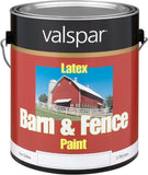 1 Gallon White Exterior Barn & Fence Latex Paint 18312170 GL