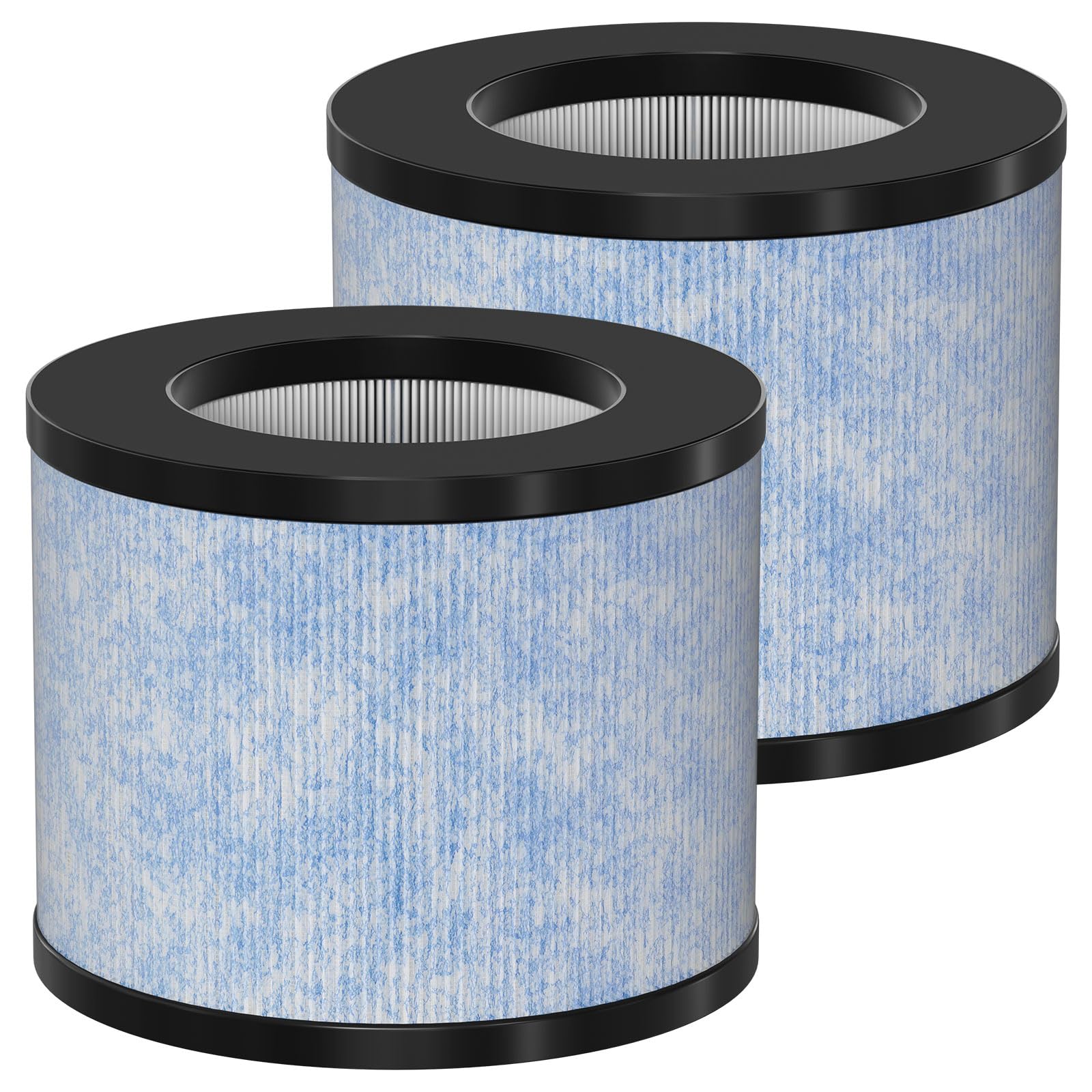 Allisfresh C102 MA-01CW True HEPA Replacement Filter Compatible with Miko Ibuki C102 Air Cleaner Purifier and Okaysou AirMic4S, 
