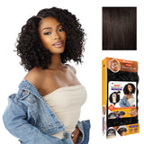 Sensationnel Curls Kinksandco Kinkyedges Wig - Kinky Ringlet Curl 14 inch Y Part Lace Natural Kinkytexture Edged Hairline for Na