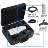 D DACCKIT Carrying Case for Meeting Owl 3 - Hard Travel Case Compatible with Meeting Owl 3 and Accessories