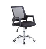 Hodedah Import HI-4025 Black Mesh Office Chair