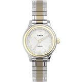 Timex Womens TW2U09200 Classic 28mm TwoTone Stainless Steel Expansion Band Watch