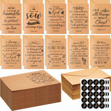 Resholder 50 Sets Christian Greeting Cards Bulk with Envelopes Stickers Religious Cards with Inspirational Bible Verses Motivati