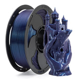 Chameleon Nebula Purple 1.75mm PETG Filament with Glitter Sparkle, High Intensity Metallic Color Change PLA Filament Rod Perfect
