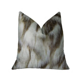 Plutus Brands Tibet Fox Handmade Throw Pillow, 12 X 25, Ivory Beige