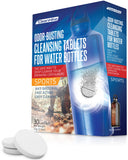 Tumbler Water Bottle Cleaning Tablets - All Natural Ingredient, Great For All Stainless, Plastics, Ceramic And Glass Drinking Containers, Individually Packed (30 Count),Sports Water Bottle Accessories