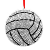 D4DREAM Fibre Volleyball Ornaments for Christmas Tree Decoration