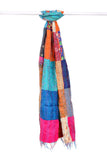 Prijam WomenS Art Silk Stole (R2 24_ Multicoloured_ Regular)