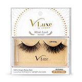 V-Luxe by KISS i•ENVY - VLEF02 Minklash Inspired CRYSTAL (Limited)