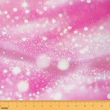 jejeloiu Glitter Fabric by The Yard Pastel Upholstery Fabric Ombre Waterproof Indoor Outdoor Decor for DIY Sewing Craft Projects
