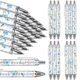 Chuangdi 24 Pcs Baby Shower Ballpoint Pens Favors Bulk Retractable Ballpoint Pen Black Ink with Baby Shower Gifts for Guests Sch