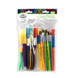 Royal and Langnickel RART18 Craft Brush Value Pack (Pack of 25)