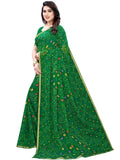 Satrani Womens Polyester Saree (1882St115_Black)