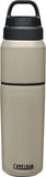 CamelBak MultiBev Water Bottle & Travel Cup - Vacuum Insulated Stainless Steel - Dune - 22oz bottle & 16oz cup