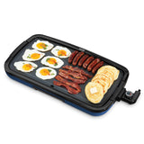 DASH Deluxe Everyday Electric Griddle with Dishwasher Safe Removable Nonstick Cooking Plate for Pancakes, Burgers, Eggs and more