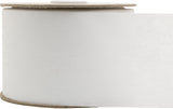 Wrights White Blended Woven Drapery Tape Craft Supplies, 50 Yards Long and 4 W