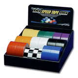 Design Engineering 060100 Speed Tape Point of Purchase Display 18 Rolls (2 of Each Color)