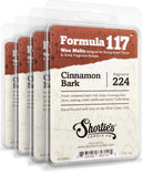 Shortie's Candle Company Cinnamon Bark Wax Melts Bulk Pack - Formula 117-4 Highly Scented 3 Oz. Bars (12 Oz. Total) - Made with 