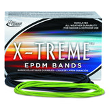 Alliance Rubber 02005 EPDM NonLatex Rubber Xtreme File Bands, 200 Units (7 x 1/8, Lime Green), 175 packs