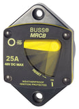 Blue Sea Systems 7035 187Series Circuit Breaker, Panel Mount, 25A
