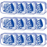 Kacctyen 12 Pcs Cheer Makeup Bag Cheer Gifts Bulk for Team 7 x 4.7 x 2.4'' Cosmetic Bag Cheerleader PVC Makeup Case Clear Toilet