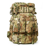 MT FILBE 100L+ Modular Tactical Backpack System Military Rucksack with External ABS Frame, Detachable Assault Pack & Hydration C