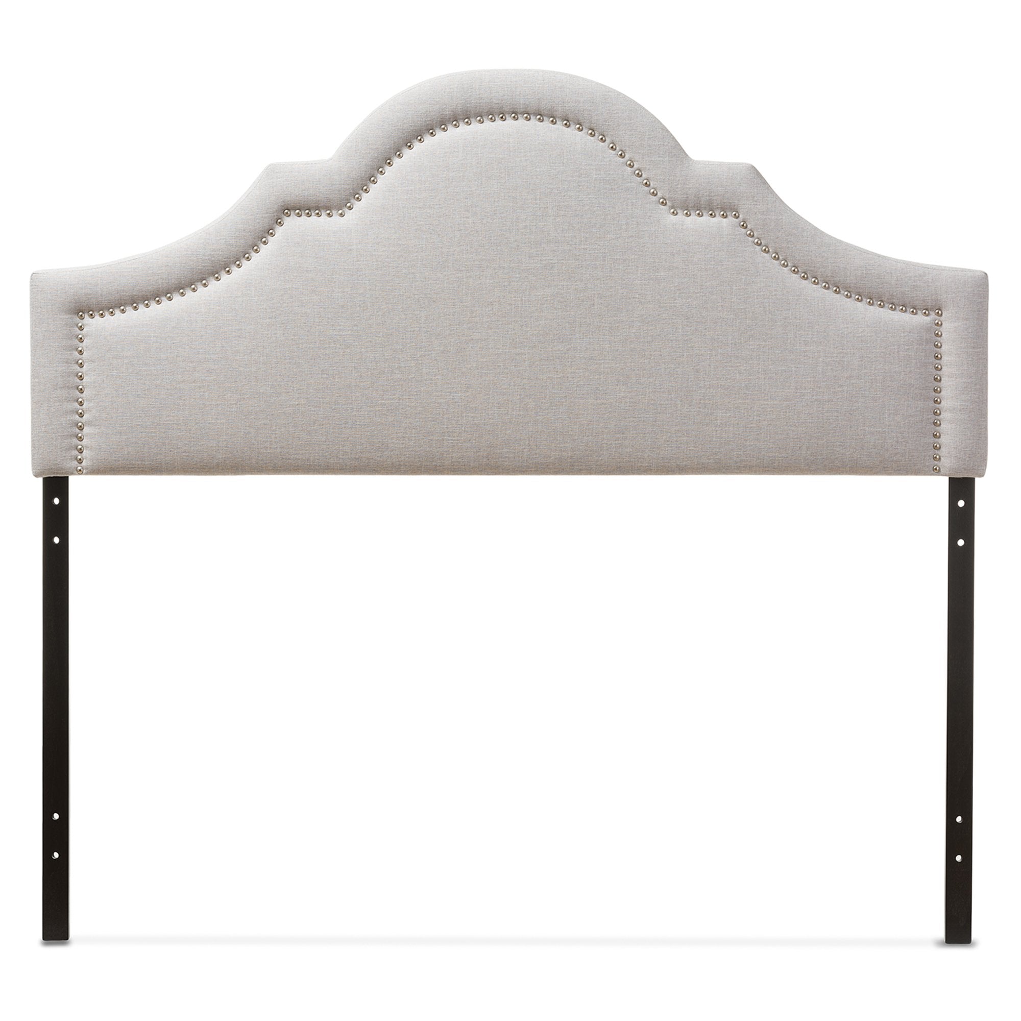 Baxton Studio Jardan Headboard, Full, Greyish Beige