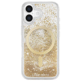 Case-Mate iPhone 17 Case [Compatible with MagSafe] - Liquid Glitter Phone Case with 12ft Drop Protection - Premium Magnetic Cove