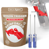 Reelleo Extra Reinforced Button Switch Compatible with Dyson V11 trigger Replacement V10 Trigger Replacement Kit V10 V11 SV12 SV