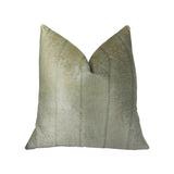 Plutus Brands Plutus Fancy Mink Handmade Throw Pillow, 20 X 26, Ivory Off White