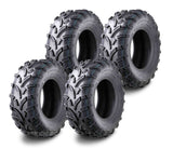 WANDA Set of 4 ATV UTV tires 25x10-12 25x10x12 6PR P373 High Load Capcity Mud
