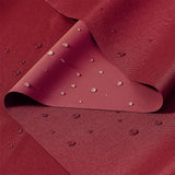 Sewdudely 600D Outdoor Waterproof Fabric by The Yard - 59 Wide Burgundy Nylon Fabric for Furniture Covers, Outdoor Chair Cushion