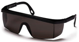 Pyramex Integra Safety Eyewear, Gray Lens With Black Frame