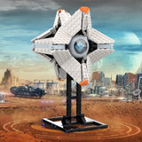 Ghost Shell Building Blocks for Kids Ages 9+, Generalist Shell Building Toy Sets, Featuring a Display Stand, Lightfall Model Toy