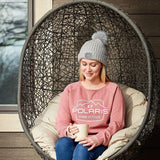 Polaris Atv Women'S Adventure Crew Sweatshirt - M Dusty Rose