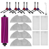 18 Pack Replacement Parts for Eureka E20 Plus Robot Vacuum