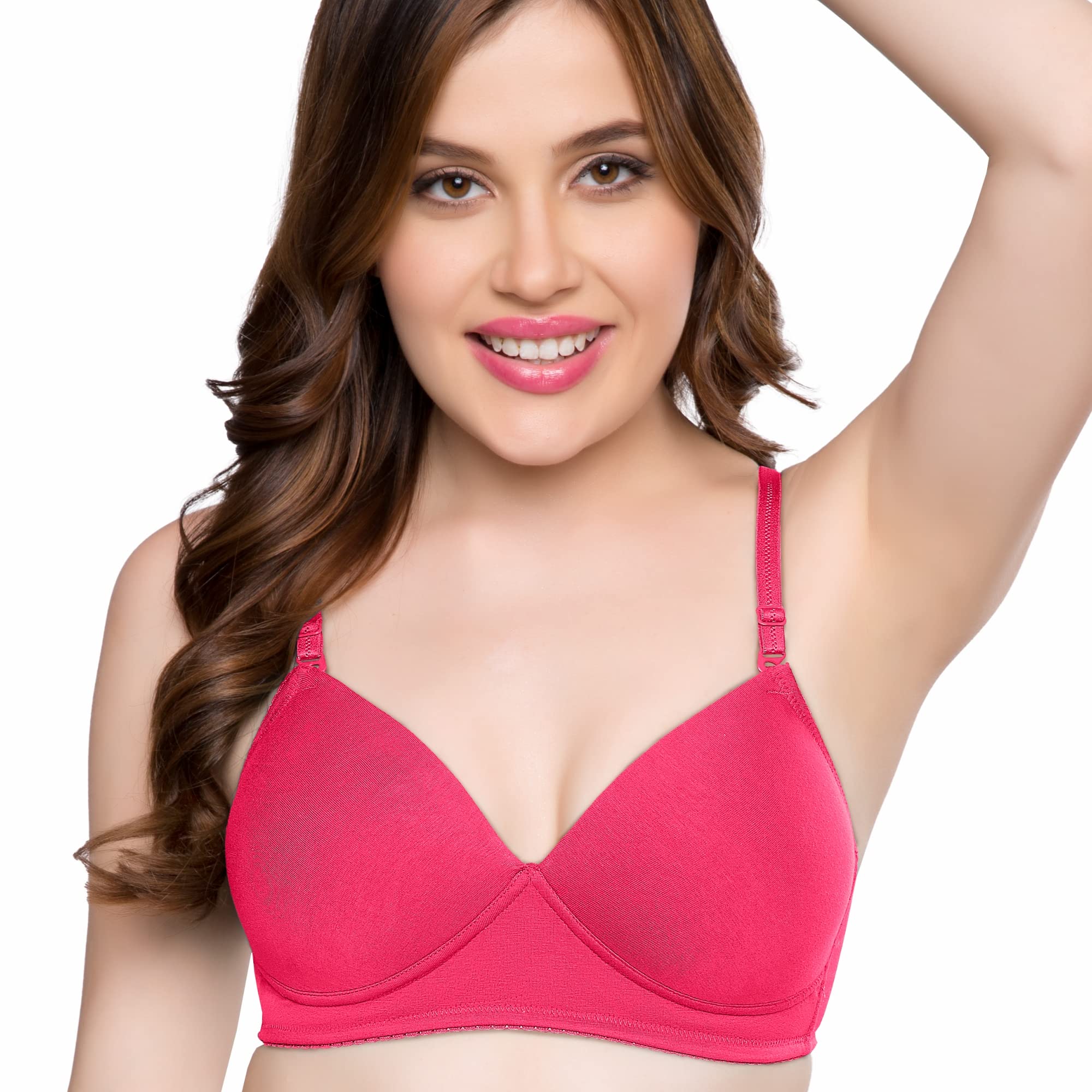 Trylo Riza Bae 36 Rasberry C - Cup,RASBERRY,36,B09CGDTNHN
