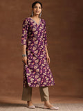 Libas Women Cotton Floral Kurta Sets (27810Hm, Multicolour, Medium
