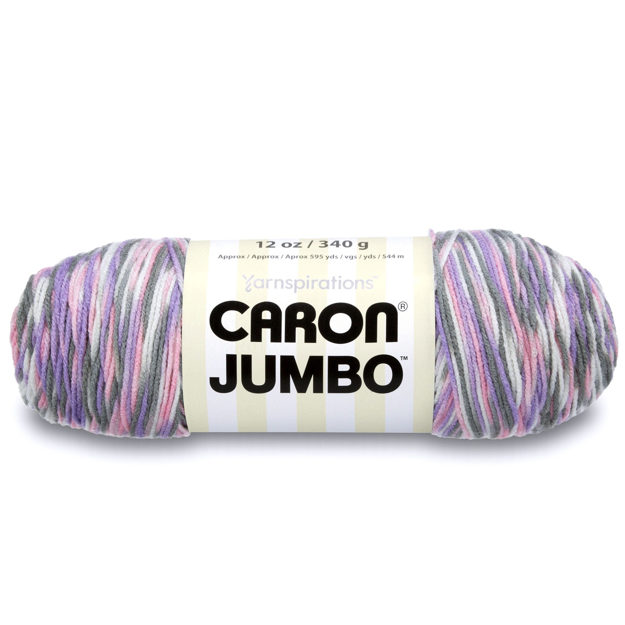 Caron Jumbo Ombre Yarn, 12 oz, Easter Basket, 1 Ball