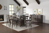 Jofran Madison County Reclaimed Solid Wood Slatback Farmhouse Dining Chair (Set Of 2), Barnwood Brown