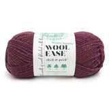 Lion Brand Yarn WoolEase Thick & Quick Bonus Bundle Yarn, One skein, Crushed Violets