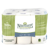 NooTrees Bamboo 3ply Bathroom Tissue, 220 Sheets, 12 Rolls, Ecofriendly, 100 Percent Sustainable, Hypoallergenic, Ultra Absorbe