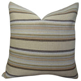 Plutus Brands Plutus Camp Evergreen Handmade Throw Pillow, 20 X 20, Taupe/Brown