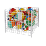 Econoco 36 Square Grid Dump Bin, White