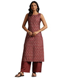 Libas Women'S Silk Blend Kurta Set (36809