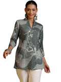 Libas Women'S Linen Regular Kurti (58158O_Grey