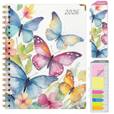 HARDCOVER 2026 Planner, 7x9: 14 Months (November 2025 - December 2026), Daily Weekly Monthly Planner, Yearly Agenda, Bookmark, P