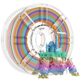 Matte PLA 3D Printing Filament,PLA Filament 1.75mm Dimensional Accuracy +/- 0.02mm, 3D Printer Gradient Pla Filament 1KG/2.2lb C