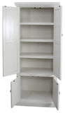 American Heartland Rustic Double Door Pantry, Bright White